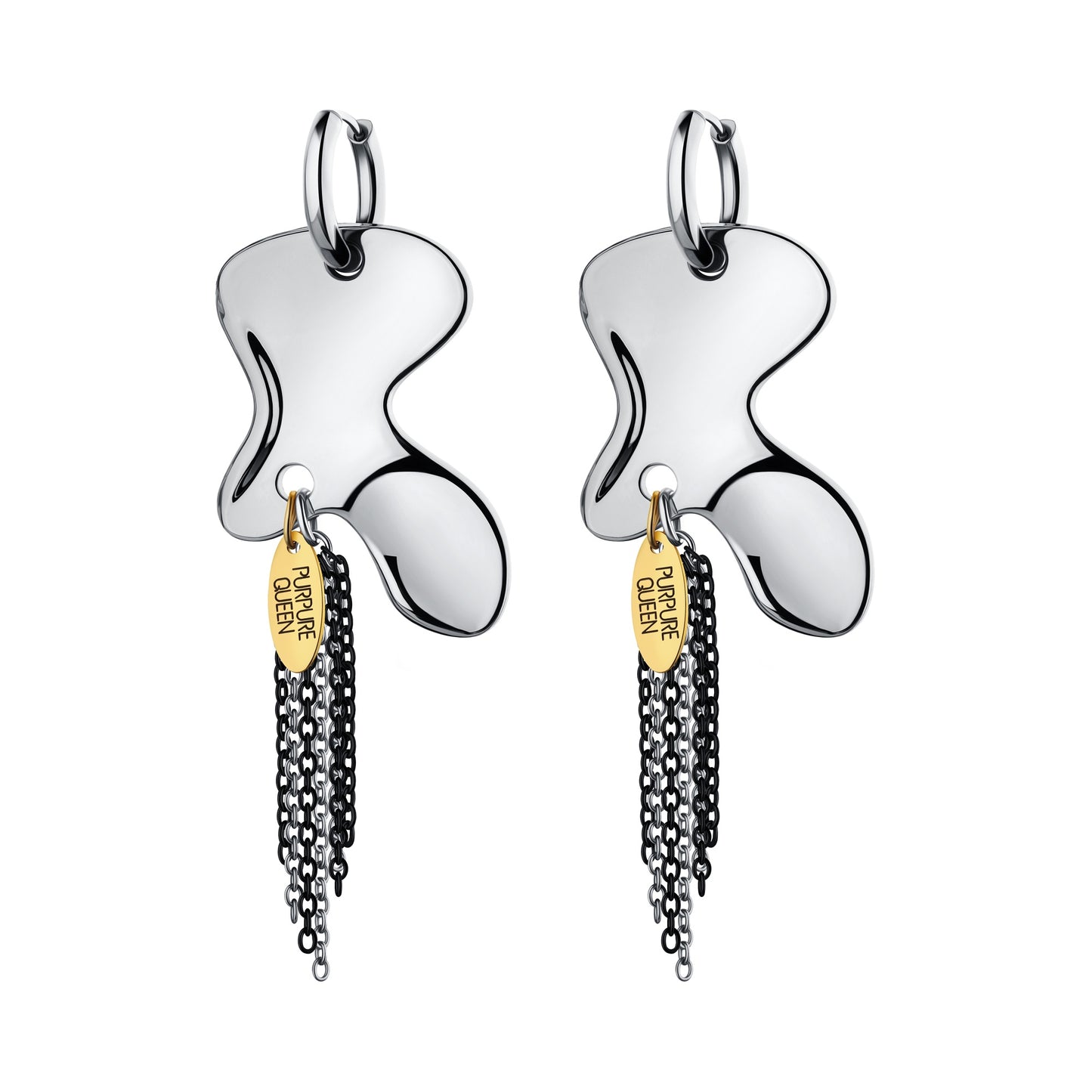 Earrings FLASH silver