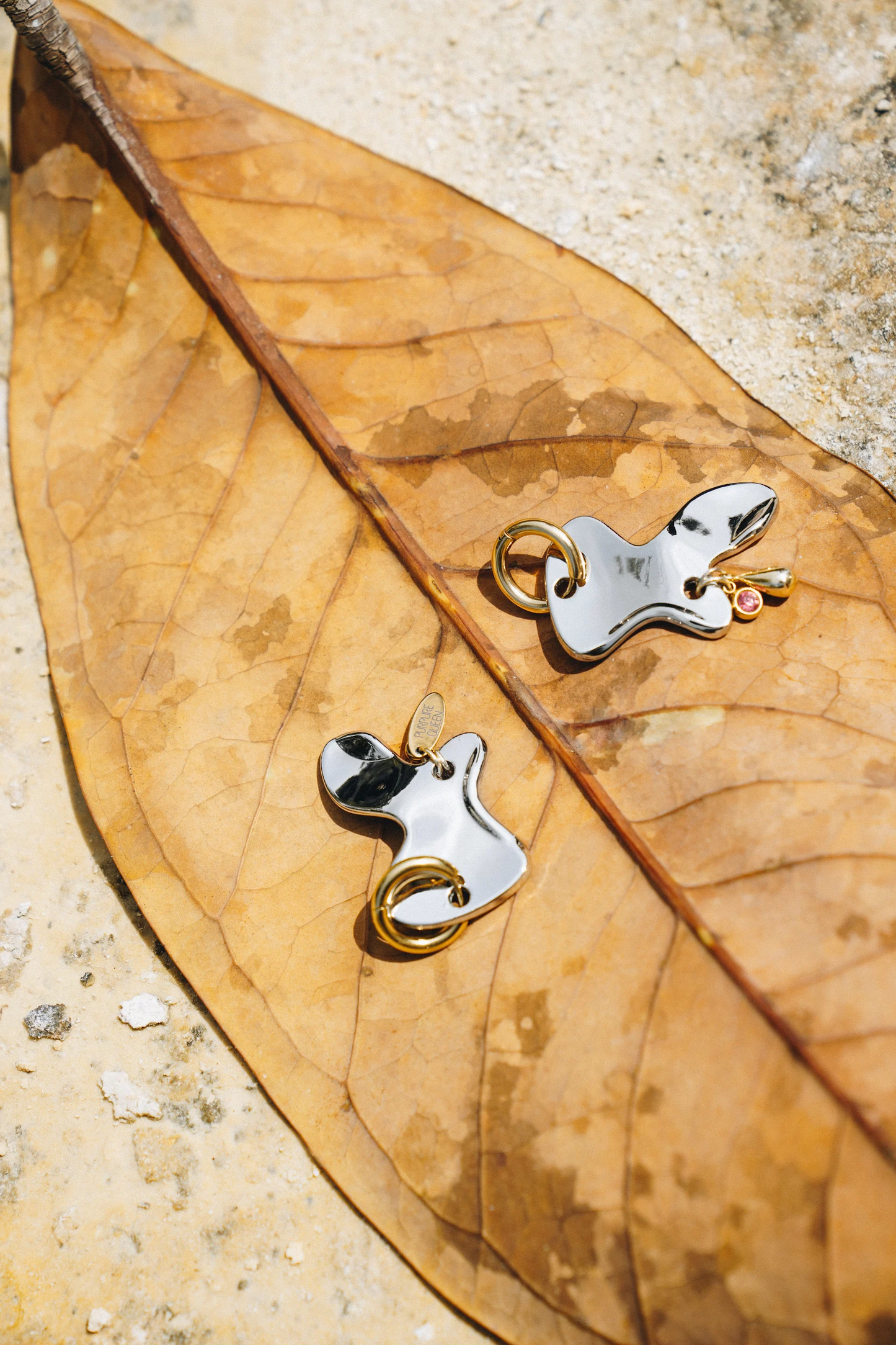 Earrings  LYAPKA silver.