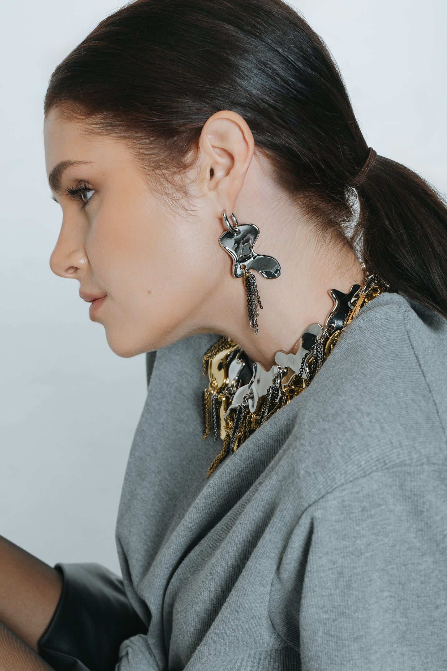 Earrings FLASH silver