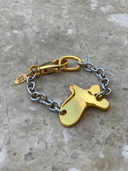 Bracelet LYAPKA with pendant gold