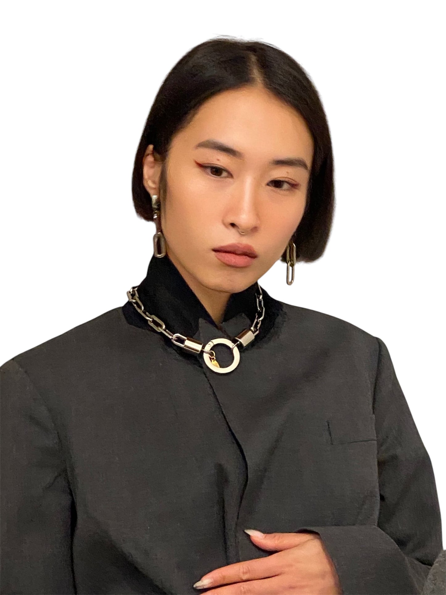 Choker  CHAINS silver