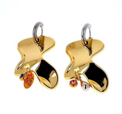 Earrings  LYAPKA golden