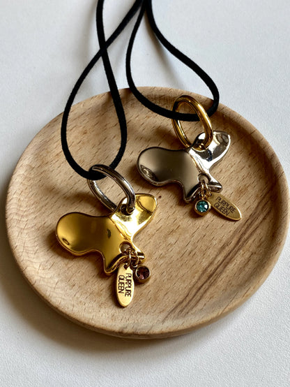 Pendant PTAHA silver on a string