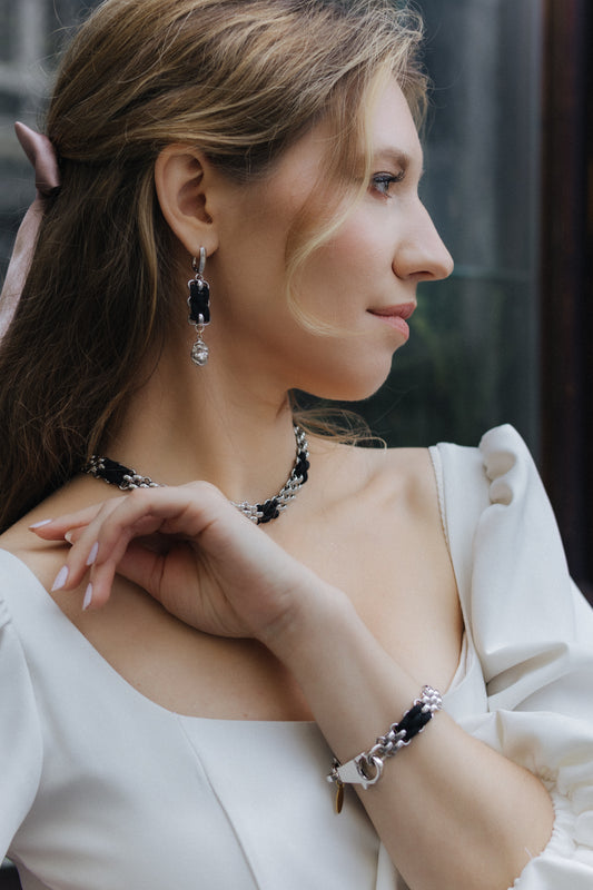Earrings BLACK SEA