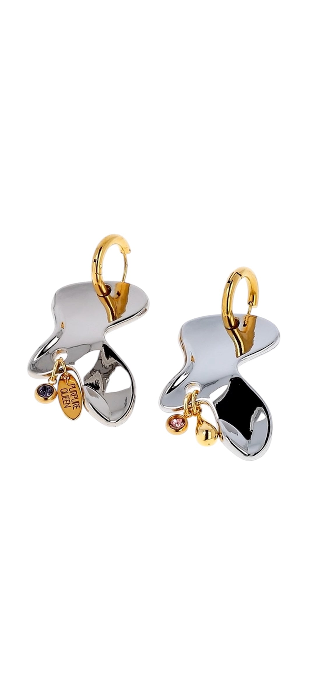 Earrings  LYAPKA silver.