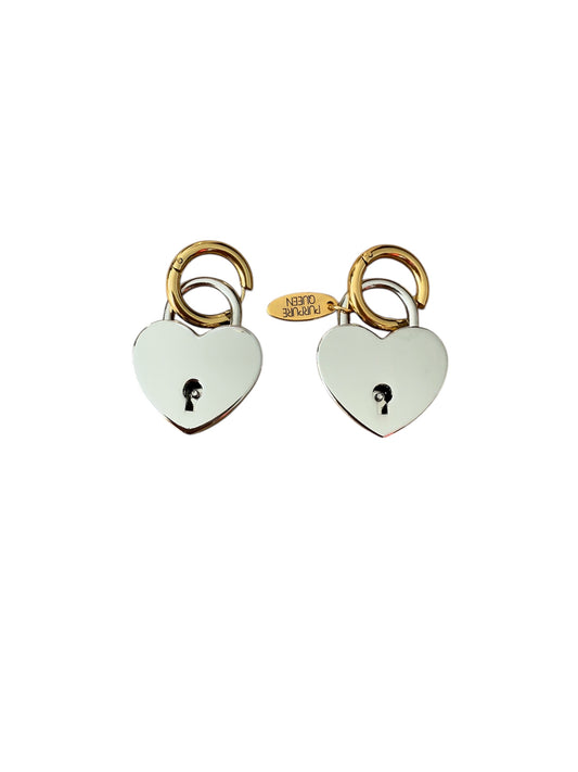 Earrings  HEARTS silver