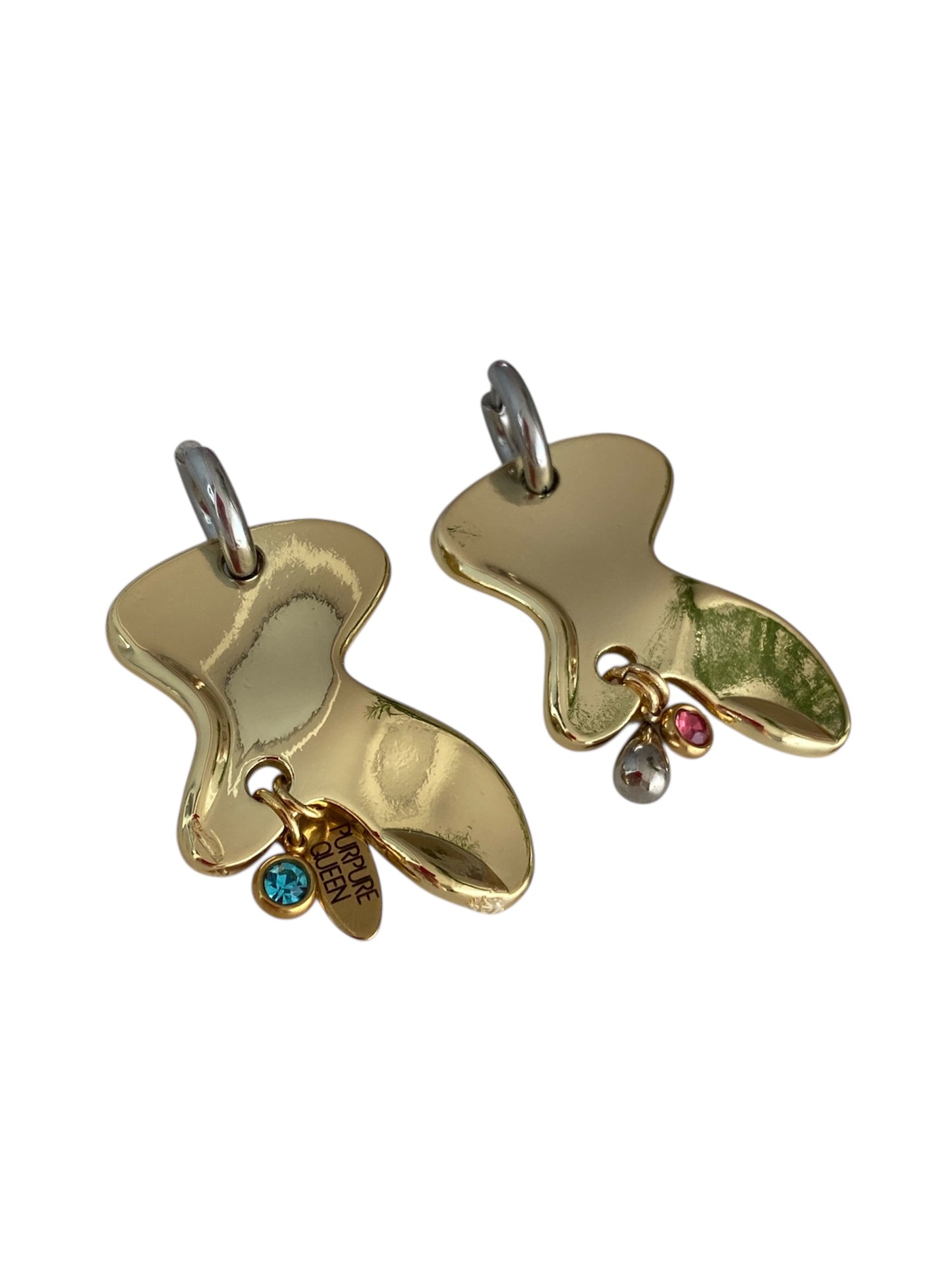 Earrings  LYAPKA golden
