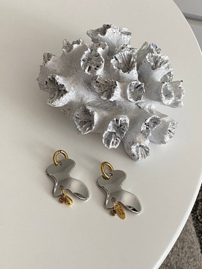 Earrings  LYAPKA silver